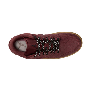 MEN'S AIR JORDAN 1 LOW SE "DARK TEAM RED/BLACK-GUM MED BROWN" IO2047-600