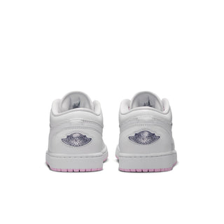 AIR JORDAN 1 LOW SE "SUMMIT WHITE/SILVER-LT ARCTIC PINK IO2048-100