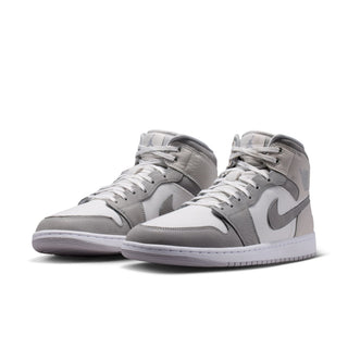 MEN'S AIR JORDAN 1 MID SE "SUMMIT WHITE/SMOKE GREY" PHANTOM IO2050-100