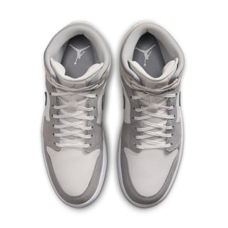 MEN'S AIR JORDAN 1 MID SE "SUMMIT WHITE/SMOKE GREY" PHANTOM IO2050-100