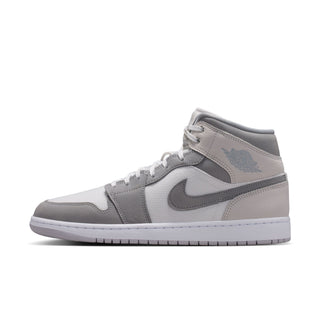 MEN'S AIR JORDAN 1 MID SE "SUMMIT WHITE/SMOKE GREY" PHANTOM IO2050-100