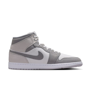 MEN'S AIR JORDAN 1 MID SE "SUMMIT WHITE/SMOKE GREY" PHANTOM IO2050-100