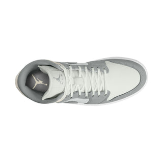 MEN'S AIR JORDAN 1 MID SE "SUMMIT WHITE/SMOKE GREY" PHANTOM IO2050-100