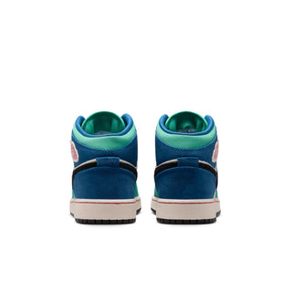 (GS) JORDAN 1 MID SE 'CHALK/UNIVERSITY RED-TRUE BLUE' IO2065-100