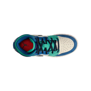 (GS) JORDAN 1 MID SE 'CHALK/UNIVERSITY RED-TRUE BLUE' IO2065-100