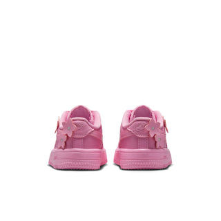 (TD) KIDS NIKE AIR FORCE ONE LOW "PINK RISE/PINK RISE-PINK FOAM" IO7957-600