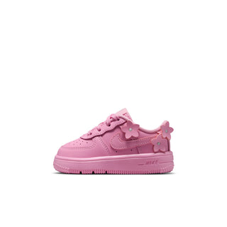(TD) KIDS NIKE AIR FORCE ONE LOW "PINK RISE/PINK RISE-PINK FOAM" IO7957-600
