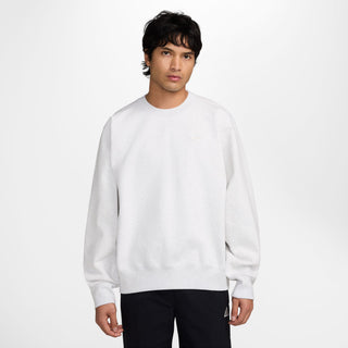 MEN'S NIKE NRG 560 BIRCH HEATHER FLEECE CREWNECK IO8753-051
