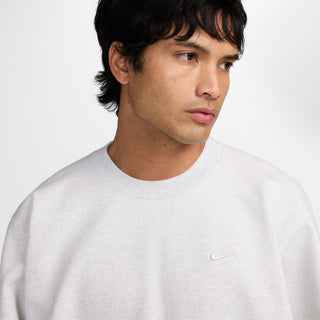 MEN'S NIKE NRG 560 BIRCH HEATHER FLEECE CREWNECK IO8753-051