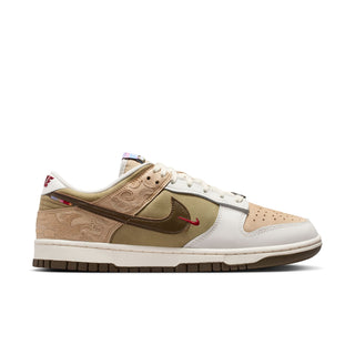MEN'S NIKE DUNK LOW SE LNY PEGASUS PACK "LINEN PHANTOM" IQ1118-220