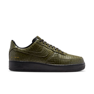 MENS'S NIKE AIR FORCE ONE LOW MORSE CODE "CARGO KHAKI CROC" IQ3370-325
