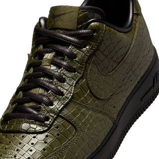 MENS'S NIKE AIR FORCE ONE LOW MORSE CODE "CARGO KHAKI CROC" IQ3370-325