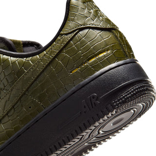MENS'S NIKE AIR FORCE ONE LOW MORSE CODE "CARGO KHAKI CROC" IQ3370-325