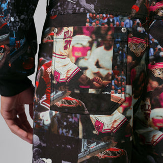 MEN'S AIR JORDAN FLIGHT PRINT WOVEN PANT IQ5238-010