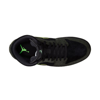 MEN'S AIR JORDAN 1 MID SE "HALLOWEEN BLACK/SCREAM GREEN" IQ5492-001