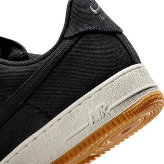 NIKE AIR FORCE 1 '07 LV8 DENIM "BLACK/SMOKE GREY" IR0951-002