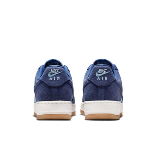 NIKE AIR FORCE 1 '07 LV8 "DENIM" NAVY/WORN BLUE IR0951-400