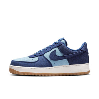 NIKE AIR FORCE 1 '07 LV8 "DENIM" NAVY/WORN BLUE IR0951-400