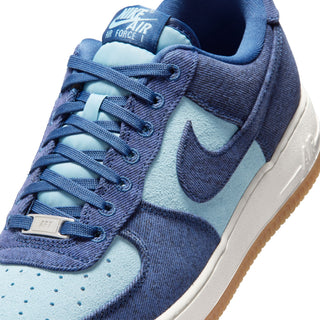 NIKE AIR FORCE 1 '07 LV8 "DENIM" NAVY/WORN BLUE IR0951-400