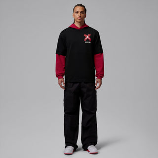 MEN'S AIR JORDAN BROOKLYN BANNED 1 GRAPHIC TEE BLACK IR2121-010