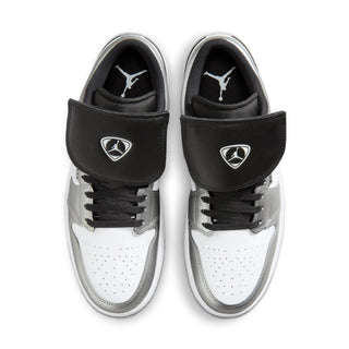 MEN'S AIR JORDAN 1 LOW SE TIEMPO METALLIC SILVER IR2278-100