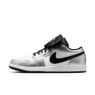 MEN'S AIR JORDAN 1 LOW SE TIEMPO METALLIC SILVER IR2278-100