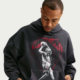 MEN'S NIKE KOBE STANDARD ISSUE THERMA-FIT BASKETBALL HOODIE 'BLACK HEATHER' IR3349-032