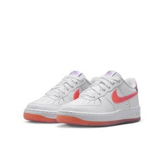 (GS) NIKE AIR FORCE 1 "WHITE TURF ORANGE" IR5464 100