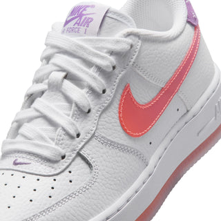 (GS) NIKE AIR FORCE 1 "WHITE TURF ORANGE" IR5464 100