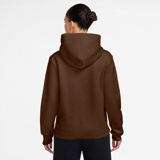 WOMEN'S NIKE STUDIO MEDIUM WEIGHT HOODIE 'CACAO WOW/SAIL' IR8301-259