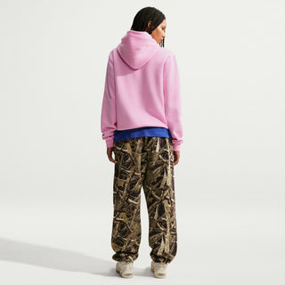 WOMEN'S NIKE STUDIO MEDIUM WEIGHT HOODIE 'PINK RISE/SAIL' IR8301-621