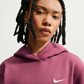 WOMEN'S NIKE STUDIO MEDIUM WEIGHT HOODIE 'PINK SMOKE/SAIL IR8301-654