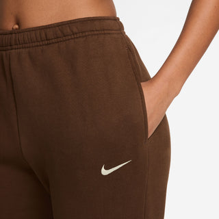 WOMEN'S NIKE STUDIO MEDIUM WEIGHT PANT 'CACAO WOW/SAIL' IR8306-259