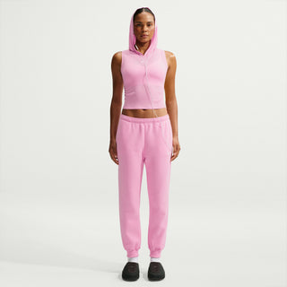 WOMEN'S NIKE STUDIO MEDIUM WEIGHT PANT 'PINK RISE/SAIL' IR8306-621