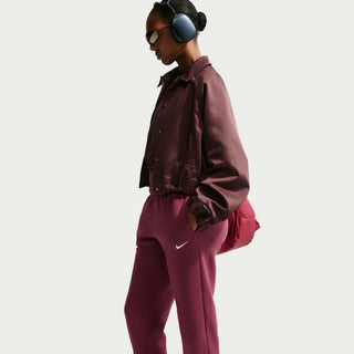 WOMEN'S NIKE STUDIO MEDIUM WEIGHT PANT 'PINK SMOKE/SAIL' IR8306-654