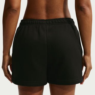 WOMEN'S NIKE STUDIO MEDIUM WEIGHT SHORT 'TOTAL BLACK/SAIL' IR8313-001