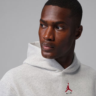 MEN JORDAN BROOKLYN PULLOVER GREY HOODIE IU0249-054