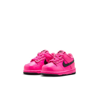 (TD) NIKE DUNK LOW SE 'PINK BLAST/BLACK PATENT' IV2593-600