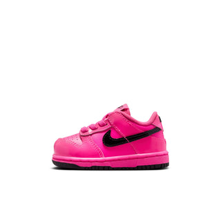 (TD) NIKE DUNK LOW SE 'PINK BLAST/BLACK PATENT' IV2593-600