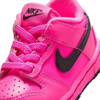 (TD) NIKE DUNK LOW SE 'PINK BLAST/BLACK PATENT' IV2593-600