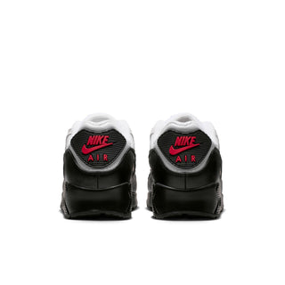 MENS NIKE AIR MAX 90 "WHITE/BLACK-UNIVERSITY RED" IV2867-100