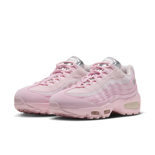WOMEN'S NIKE AIR MAX 95 BIG BUBBLE CHROME "PINK FOAM/METALLIC SILVER" IV3305-600