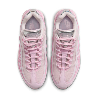 WOMEN'S NIKE AIR MAX 95 BIG BUBBLE CHROME "PINK FOAM/METALLIC SILVER" IV3305-600