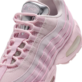WOMEN'S NIKE AIR MAX 95 BIG BUBBLE CHROME "PINK FOAM/METALLIC SILVER" IV3305-600