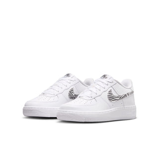 (GS) NIKE AIR FORCE 1 'ZERBRA SWOOSH' IV5823-100