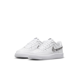 (PS) NIKE AIR FORCE 1 LOW "ZEBRA SWOOSH" IV5826-100
