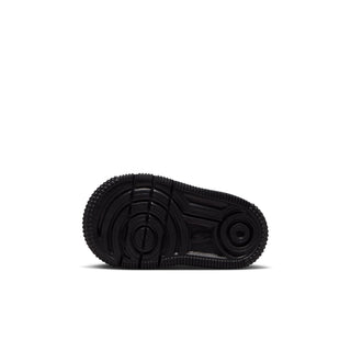 (TD) KIDS NIKE AIR FORCE ONE LOW "BLACK/ACTION GRAPE-LASER ORANGE" IV5948-001