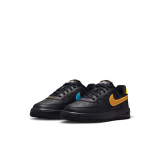 (PS) NIKE AIR FORCE 1 LOW "BLACK/ACTION GRAPE-LASER ORANGE" IV5949-001