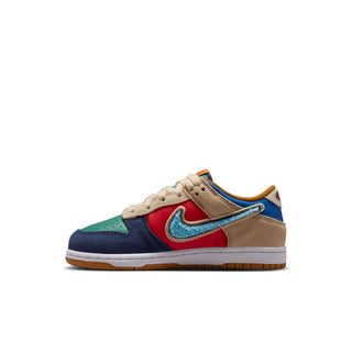(PS) NIKE DUNK SE "MIDNIGHT NAVY/SPEED RED-GREEN NOISE" IV6202-410