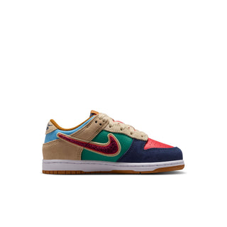 (PS) NIKE DUNK SE "MIDNIGHT NAVY/SPEED RED-GREEN NOISE" IV6202-410